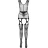Passion - Bodystocking Eco Collection Eco Bs014 Noir